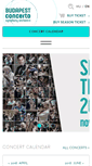 Mobile Screenshot of concertobudapest.hu