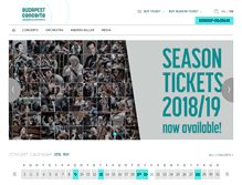 Tablet Screenshot of concertobudapest.hu